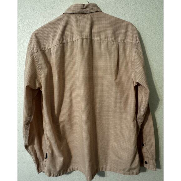 Patagonia Men's Long Sleeve Button Up Checked Size M‎ Organic Cotton - Picture 2 of 10